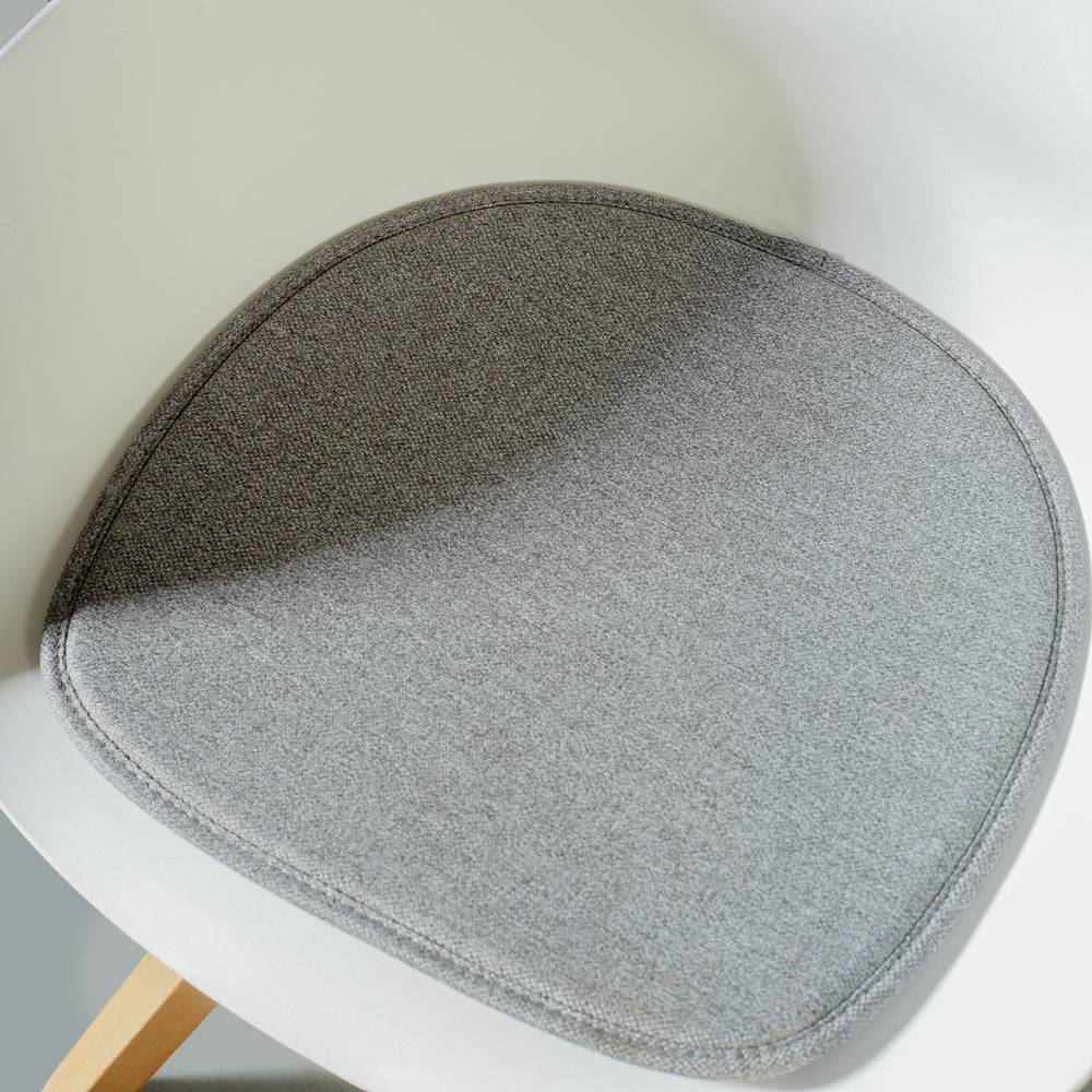 TINA - White Plastic Dining Chair - FINAL SALE