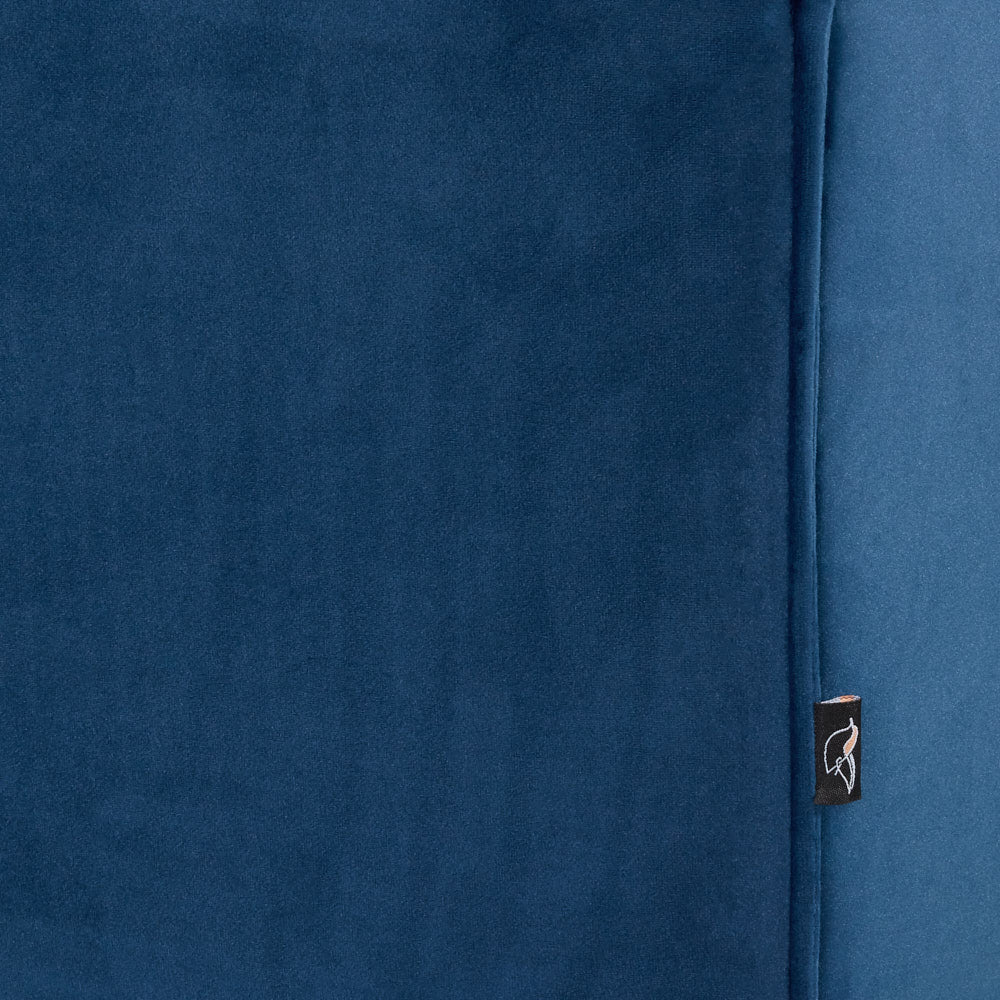 MASON - Blue Velvet Armless Chair Module